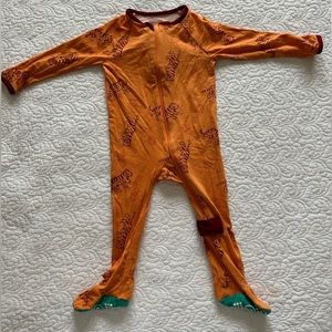 Lark Adventurewear Zip Footie 18m